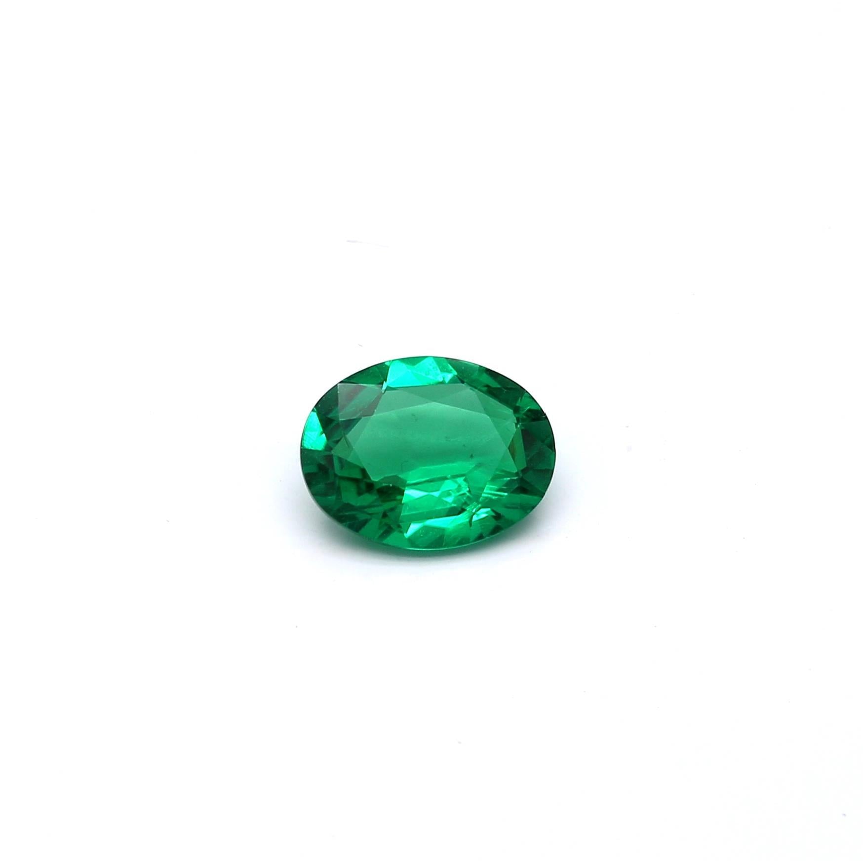 1.16 ct. Oval Emerald GRS Insignificant