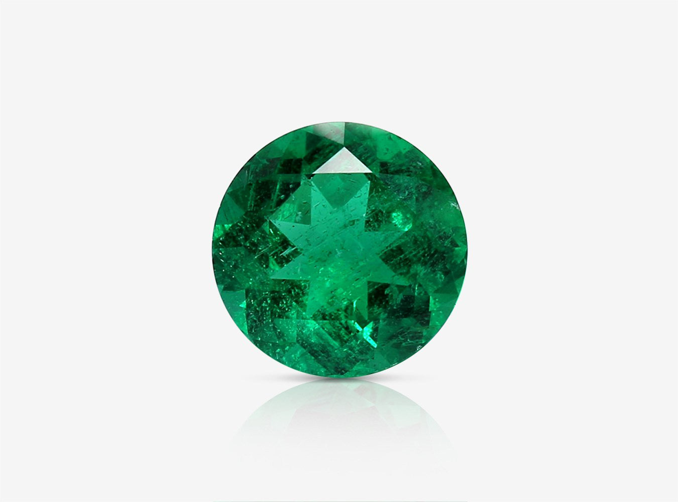 5.04 ct. Round Brilliant Emerald AGL Minor