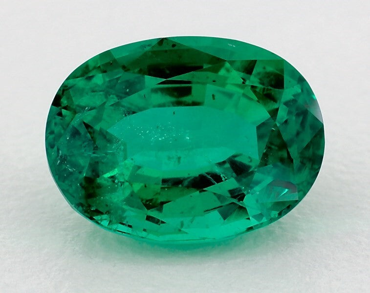 3.96 ct. Oval Emerald GRS Minor