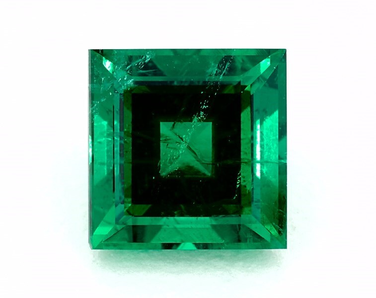 2.43 ct. Square Emerald ICA Minor