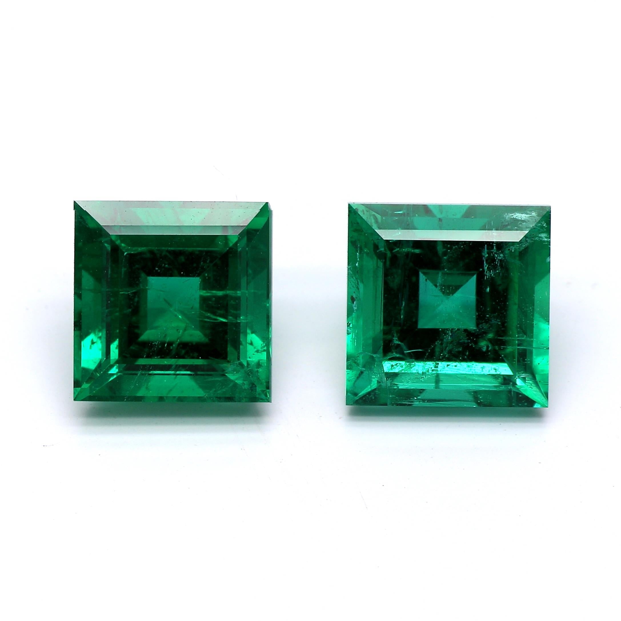 2.43 ct. Square Emerald ICA Minor