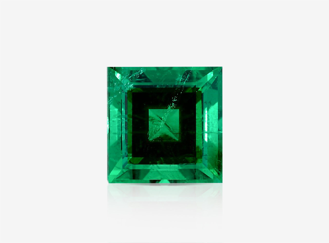 2.43 ct. Square Emerald ICA Minor