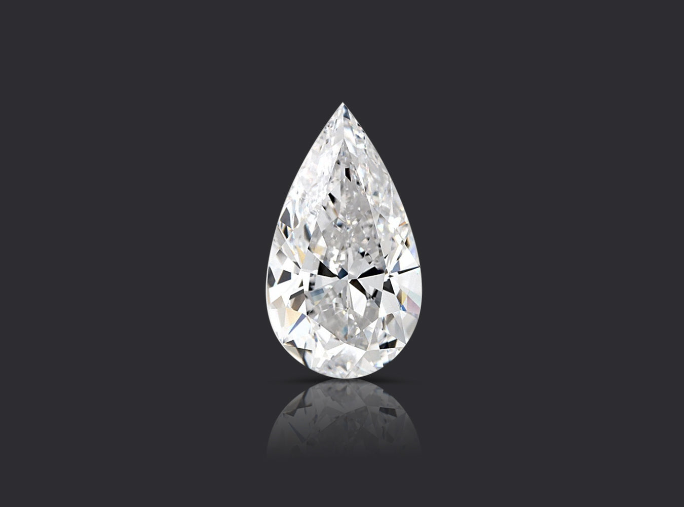 5.01 ct. Pear Shape Diamond D IF None GIA