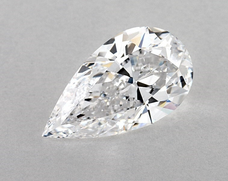 5.01 ct. Pear Shape Diamond D IF None GIA