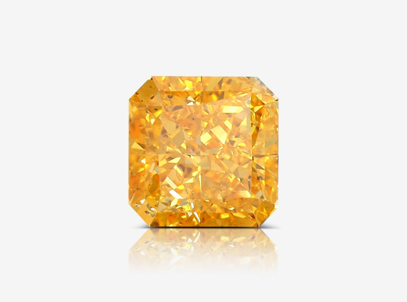 2.02 ct. Radiant Vivid Yellow Orange SI2 SY GIA