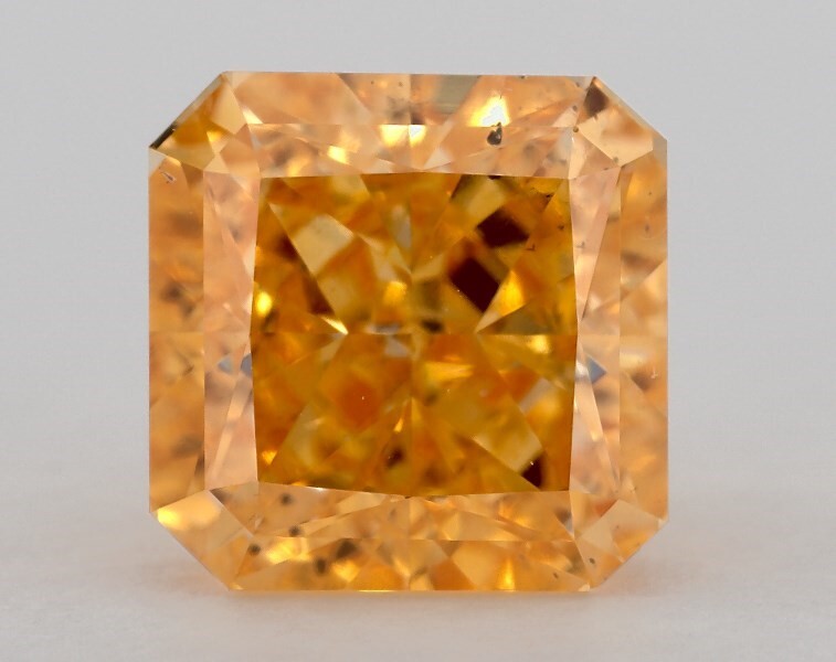 2.02 ct. Radiant Vivid Yellow Orange SI2 SY GIA