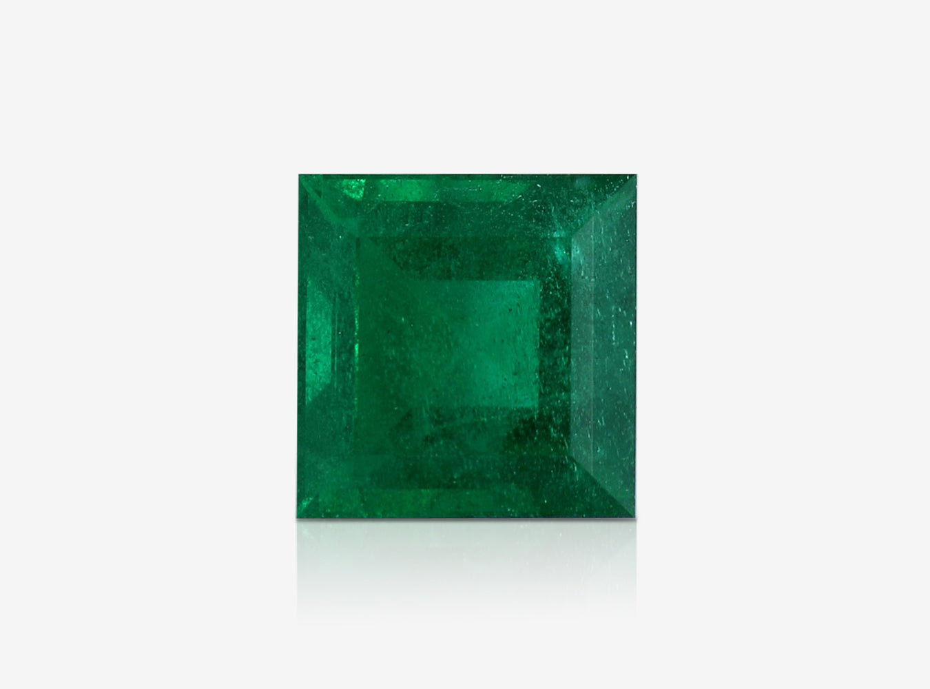 2.65 ct. Square Emerald AGL No Oil