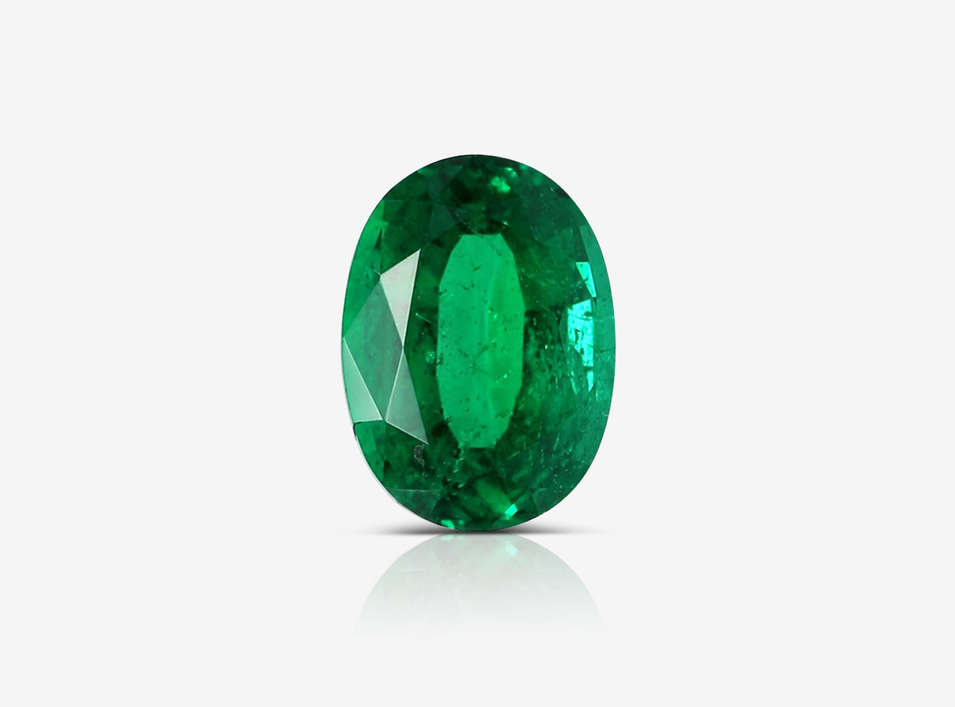 1.55 ct. Oval Emerald GRS Minor