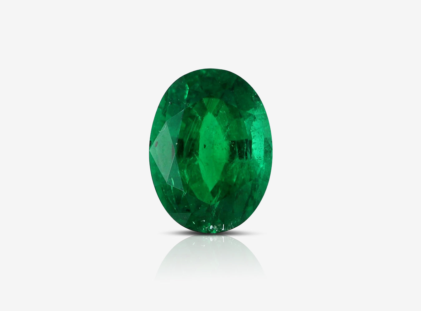 1.51 ct. Oval Emerald GRS Minor