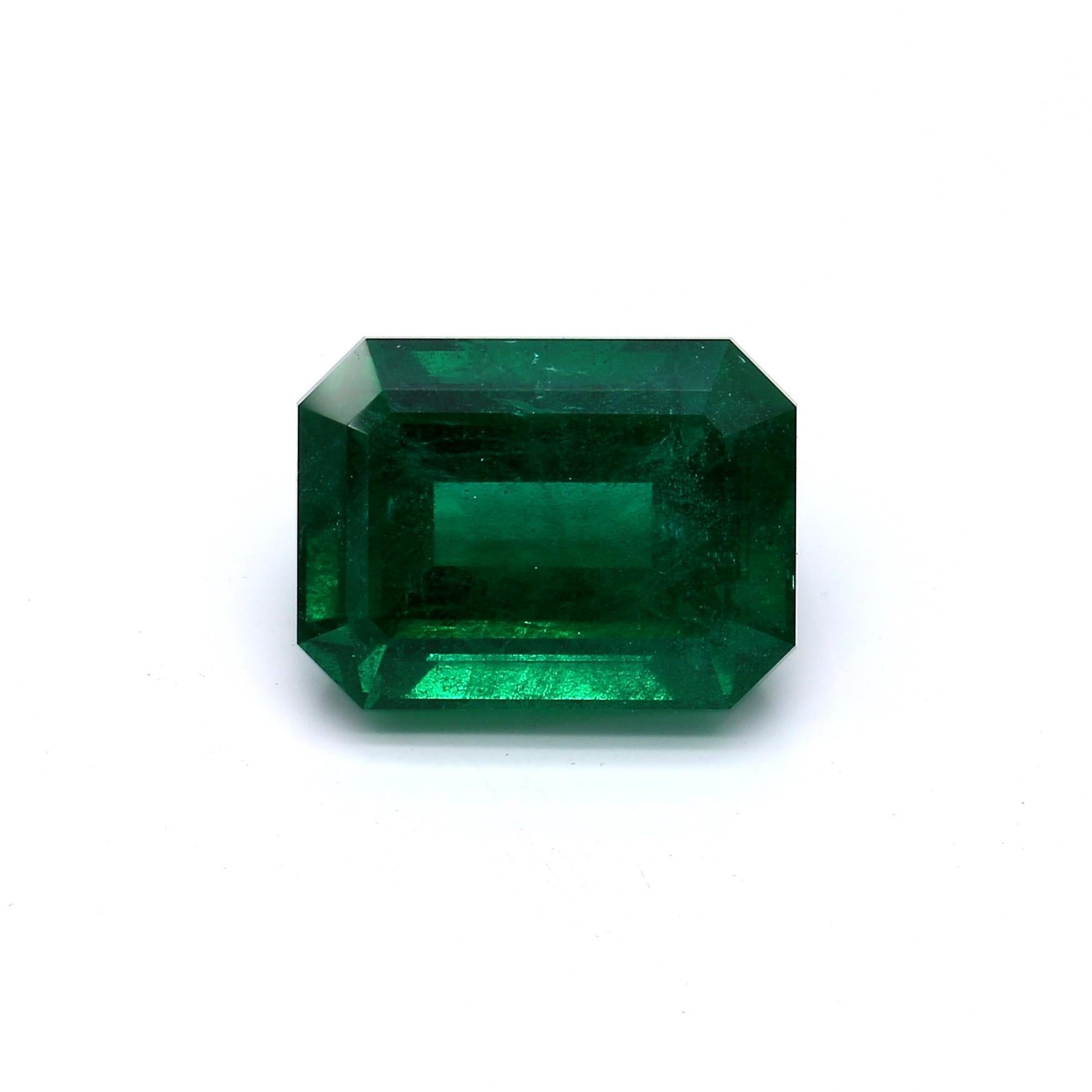 8.43 ct. Emerald ICA Insignificant to Minor