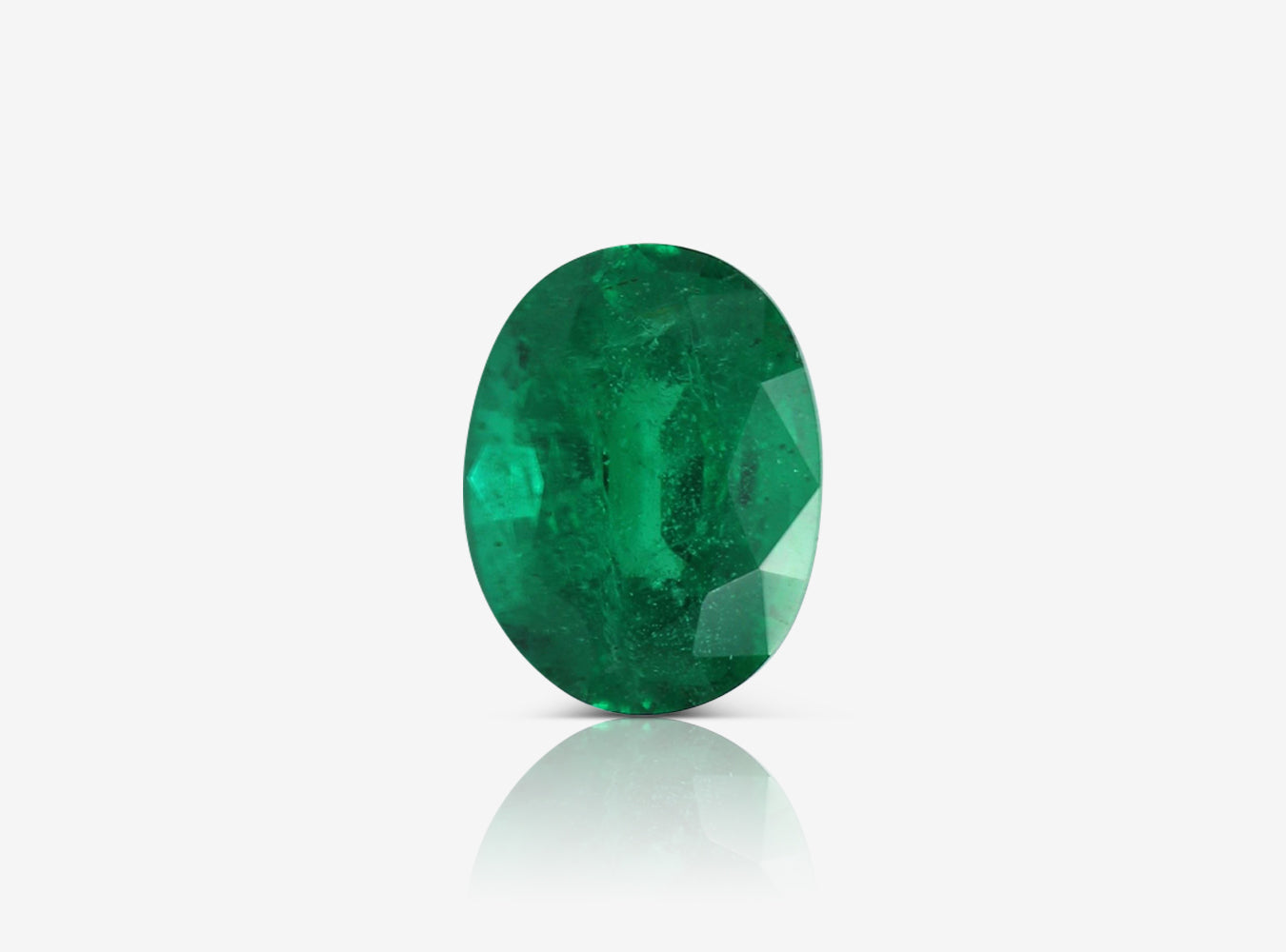 1.66 ct. Oval Emerald GRS Minor