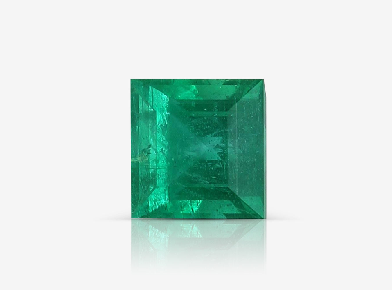 2.12 ct. Square Emerald GRS Insignificant