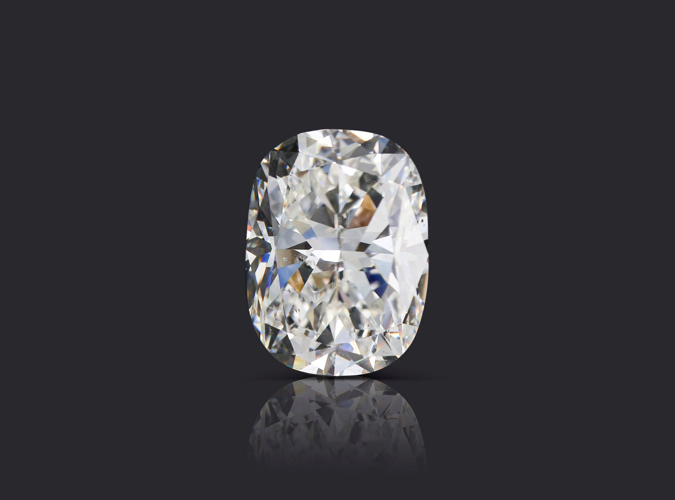 5.05 ct. Cushion Brilliant Diamond G SI2 Faint GIA