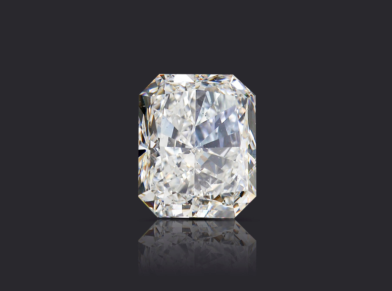 3.01 ct. Radiant Diamond H SI1 Faint GIA