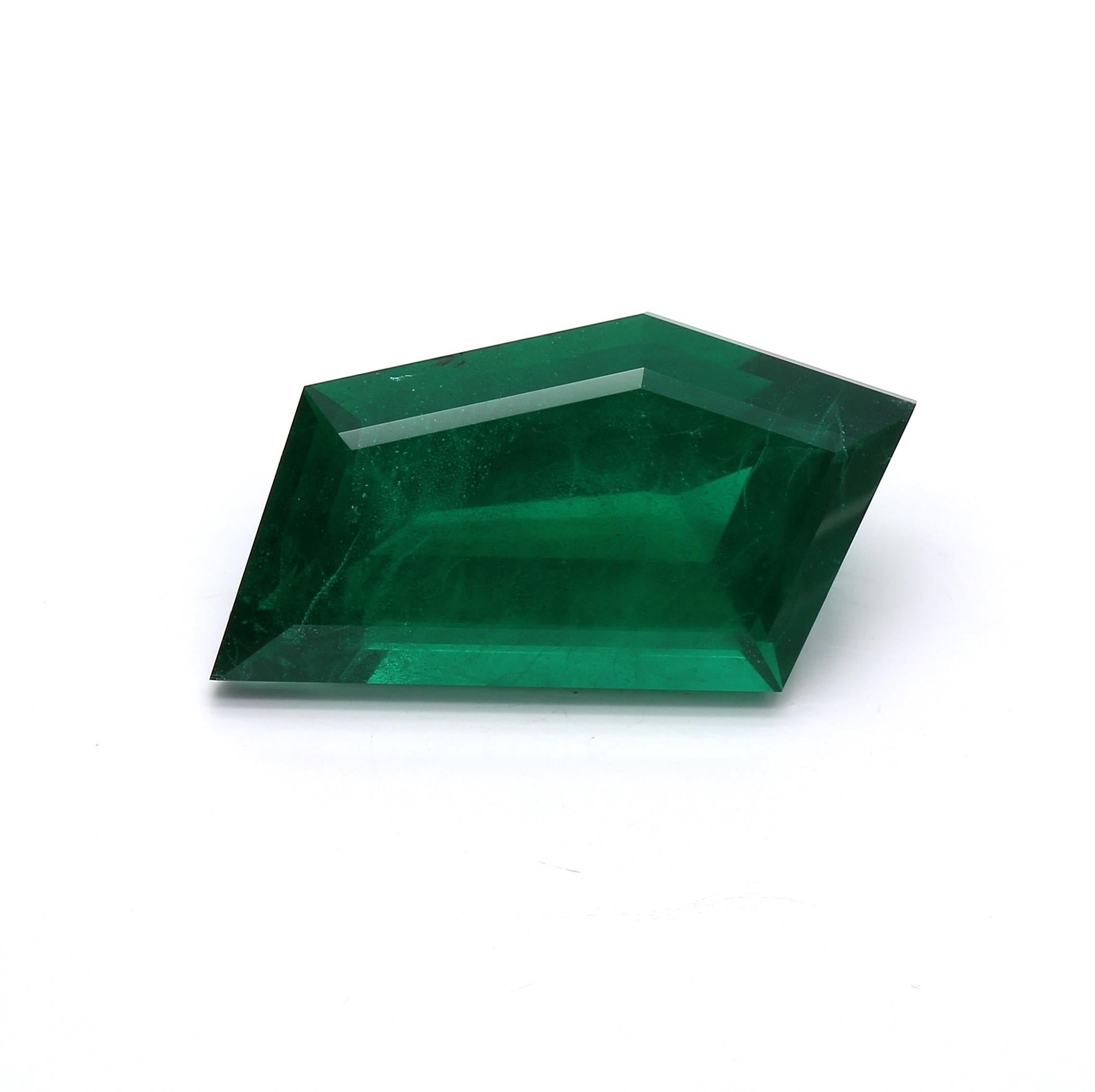 15.06 ct. Fantasy Emerald GRS Insignificant