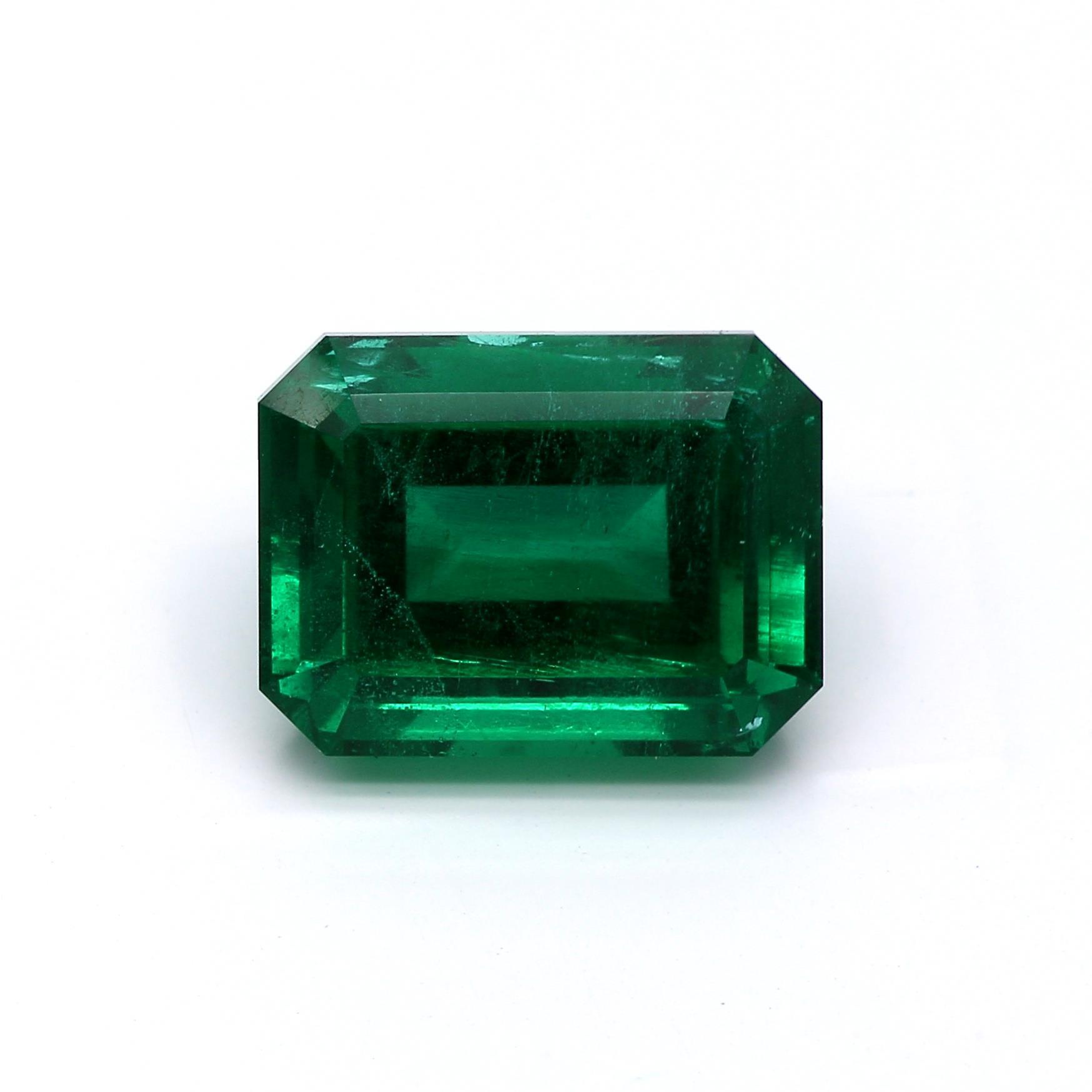 3.65 ct. Emerald GRS Minor