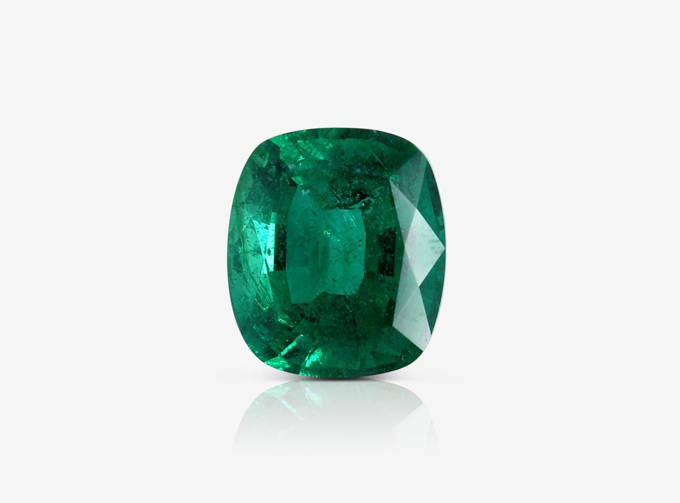 9.80 ct. Cushion Emerald GRS Minor