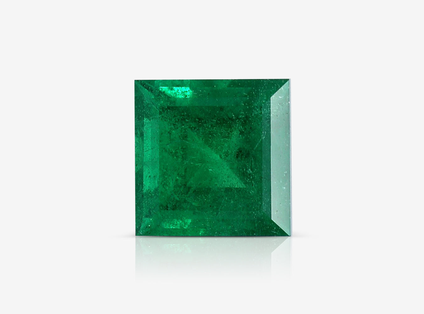 2.81 ct. Square Emerald AGL Insignificant to Minor