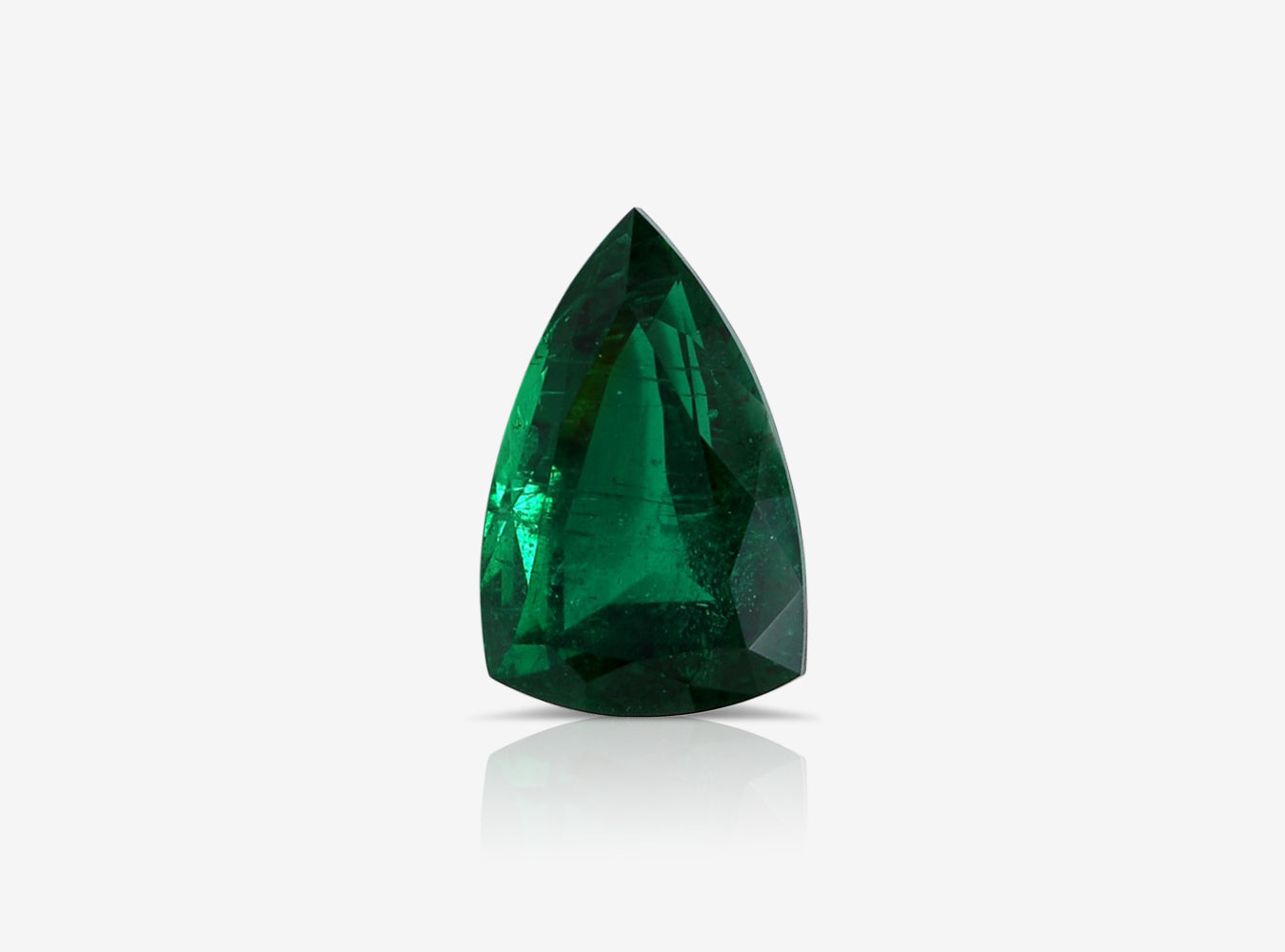 5.77 ct. Triangle Emerald GRS Insignificant