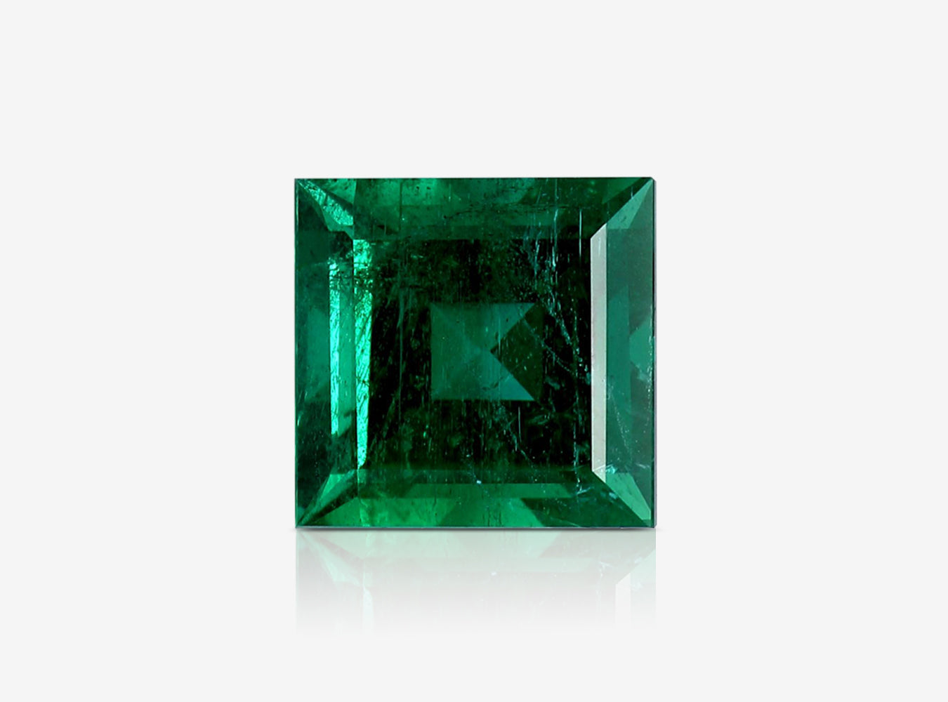 2.30 ct. Square Emerald AGL Minor