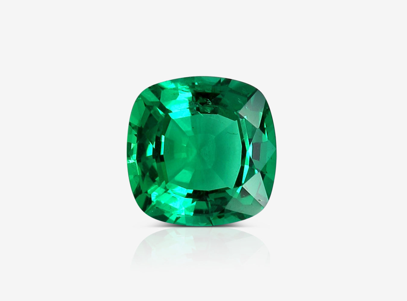 1.26 ct. Cushion Emerald AGL Minor