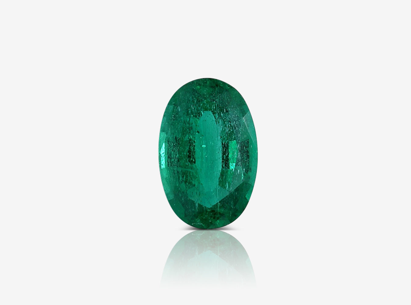 3.57 ct. Oval Emerald GRS Insignificant