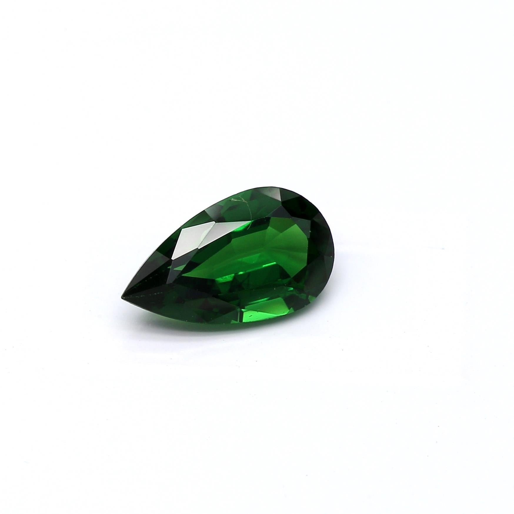 1.02 ct. Pear Shape Tsavorite GWLAB