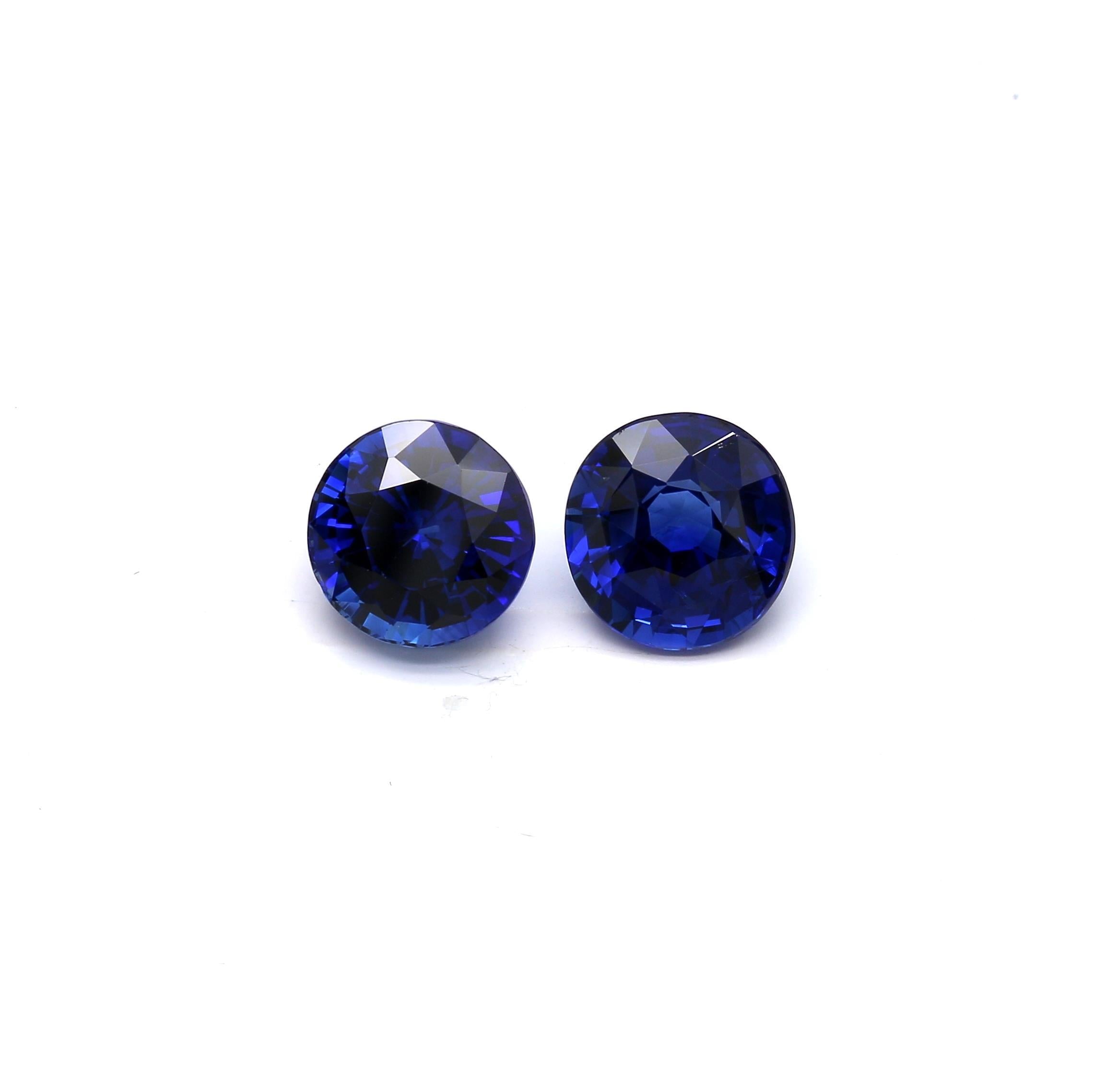 2.59 ct. Round Brilliant Sapphire GRS (H)