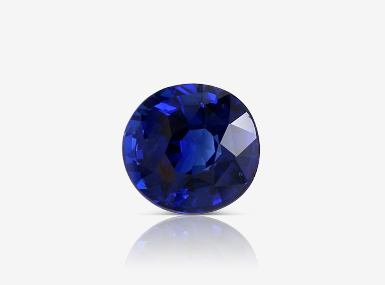 2.59 ct. Round Brilliant Sapphire GRS (H)