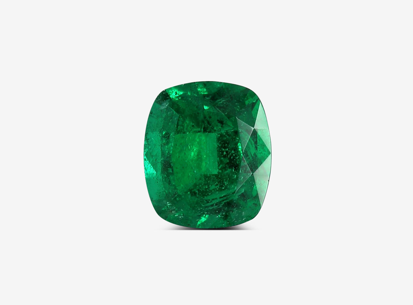 1.30 ct. Cushion Emerald GRS Minor