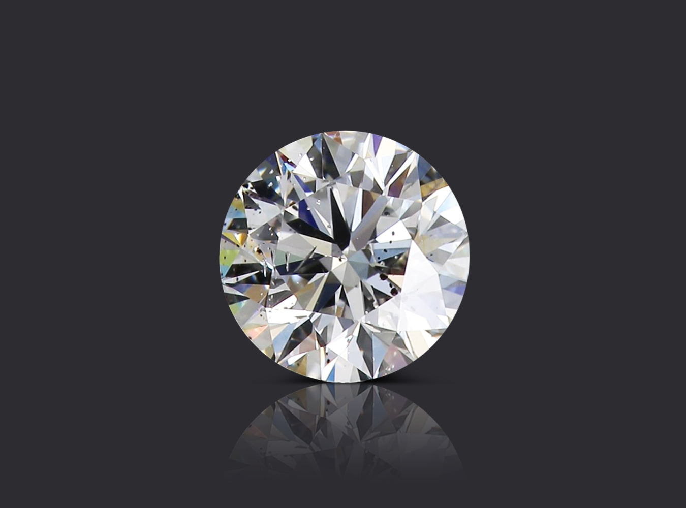 1 ct. Round Brilliant Diamond G I1 EX SB GIA