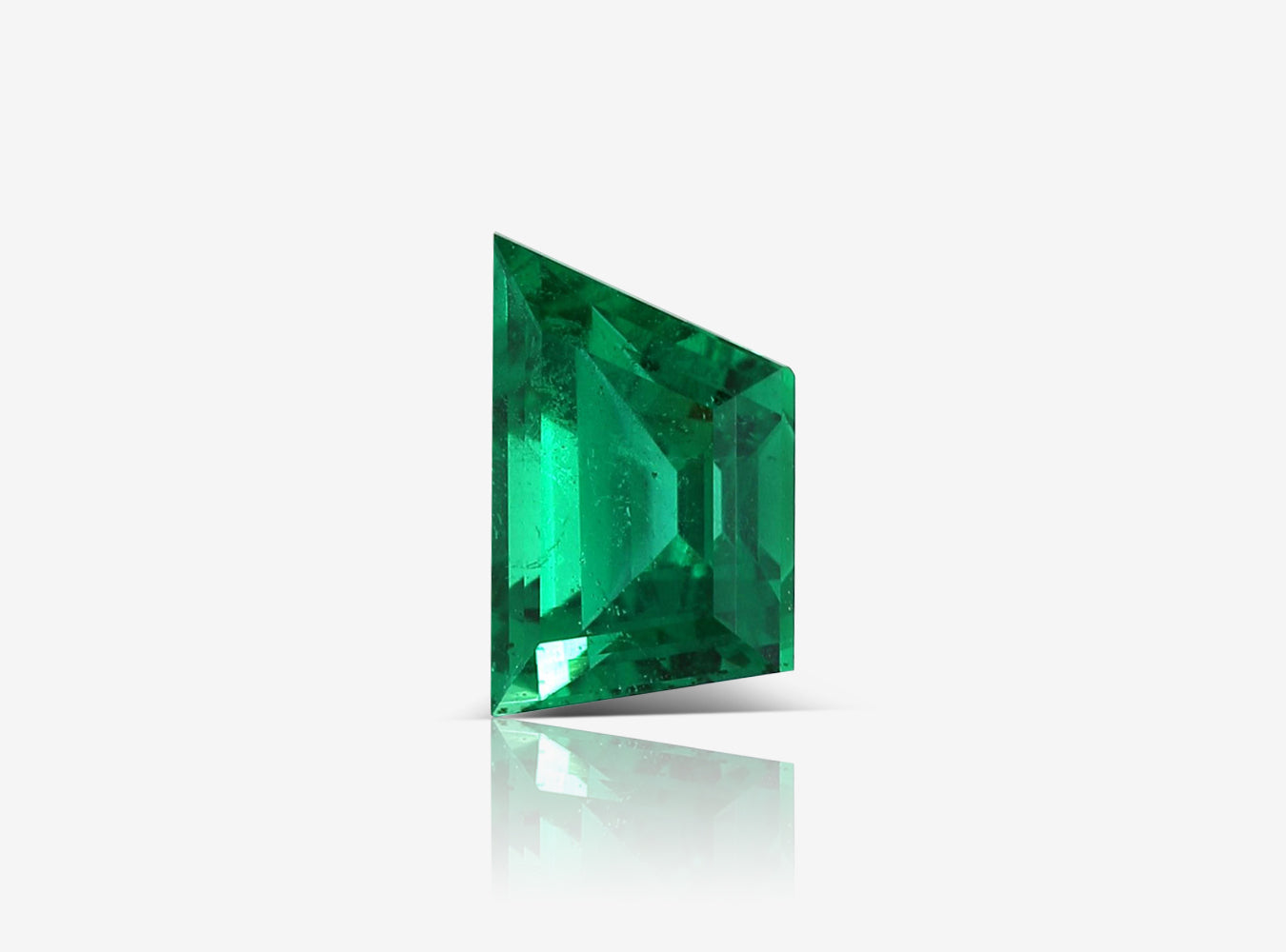 1.27 ct. Trapeze Emerald GRS Minor