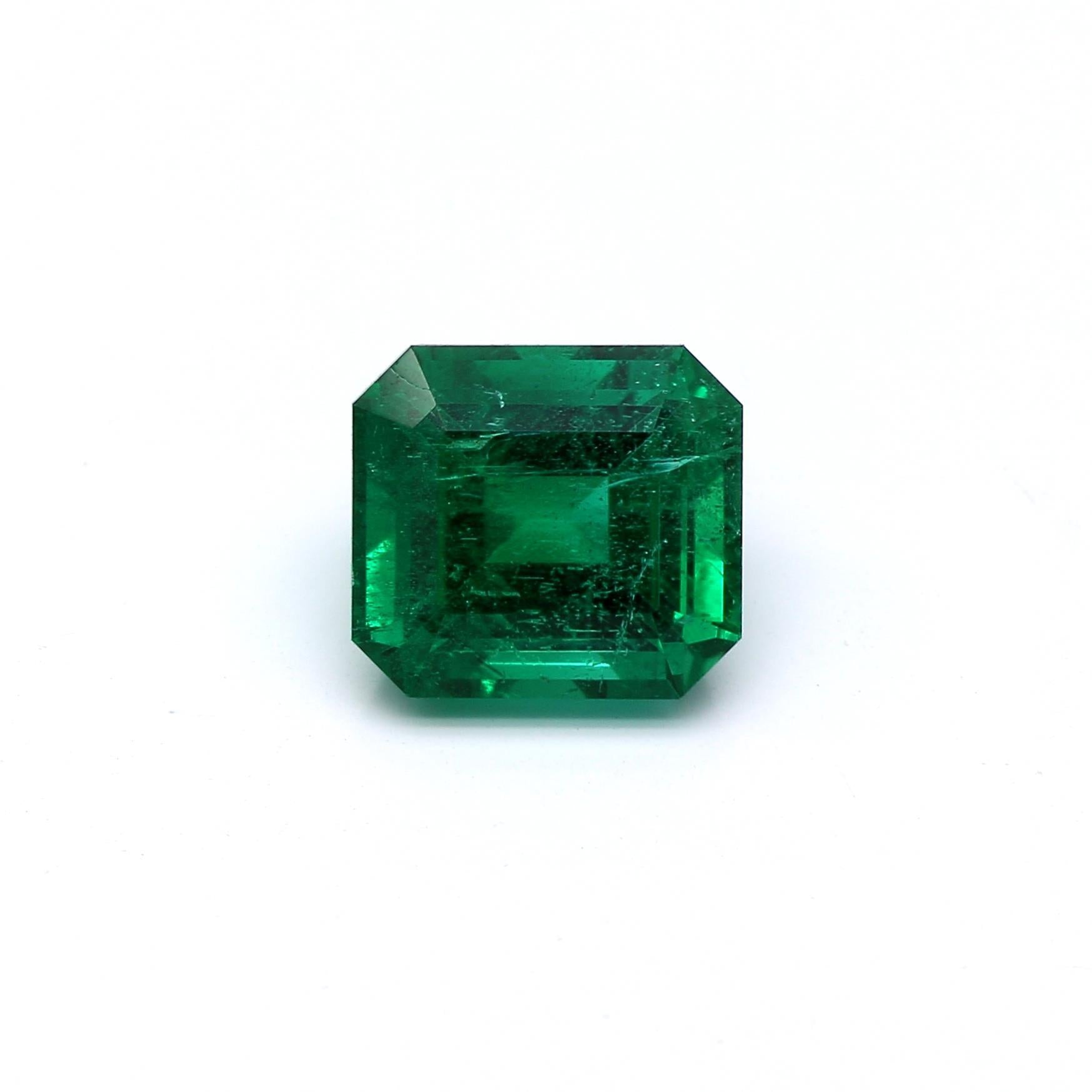 1.53 ct. Emerald GRS Minor