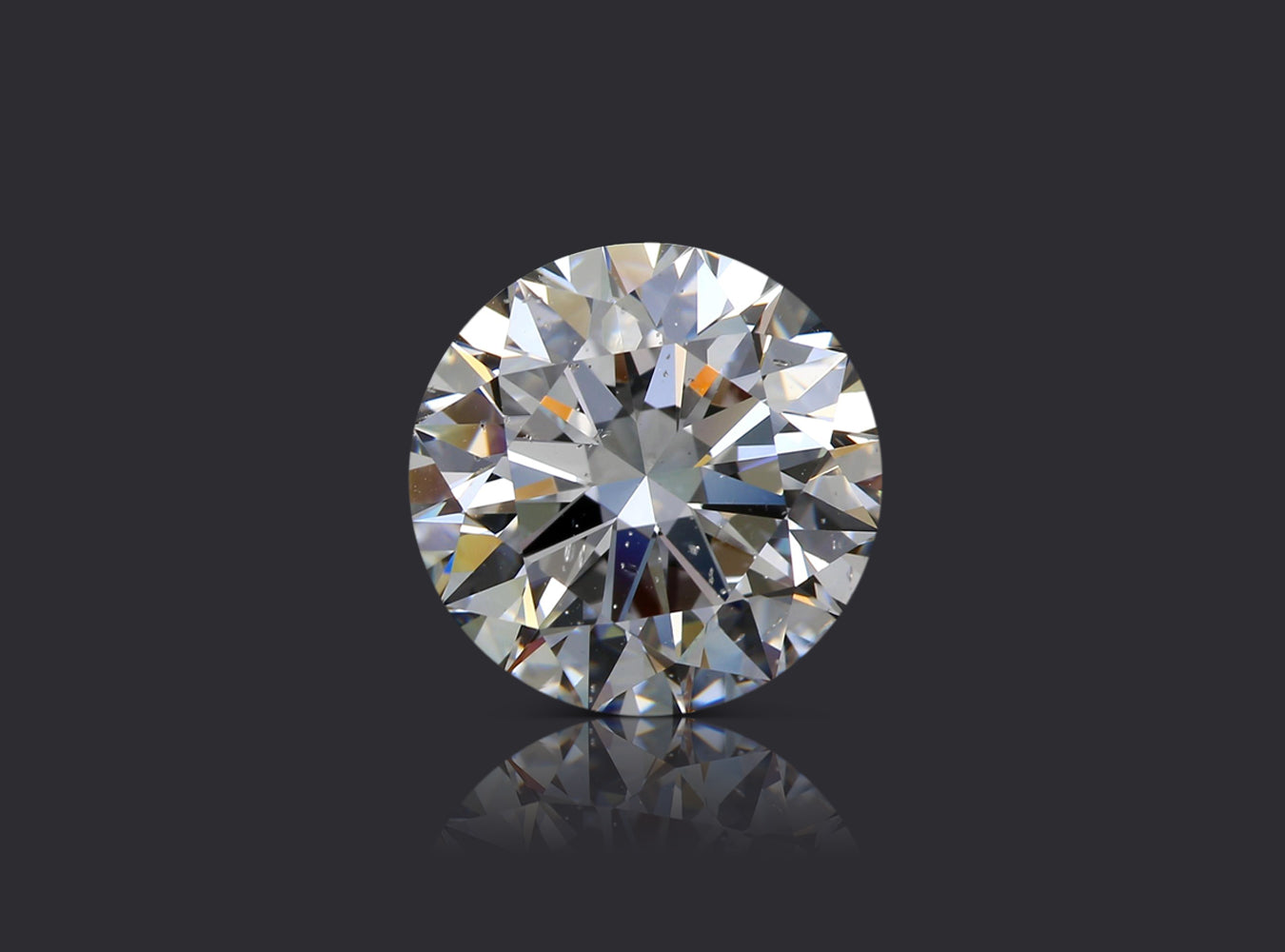 5.43 ct. Round Brilliant Diamond D SI2 EX None GIA