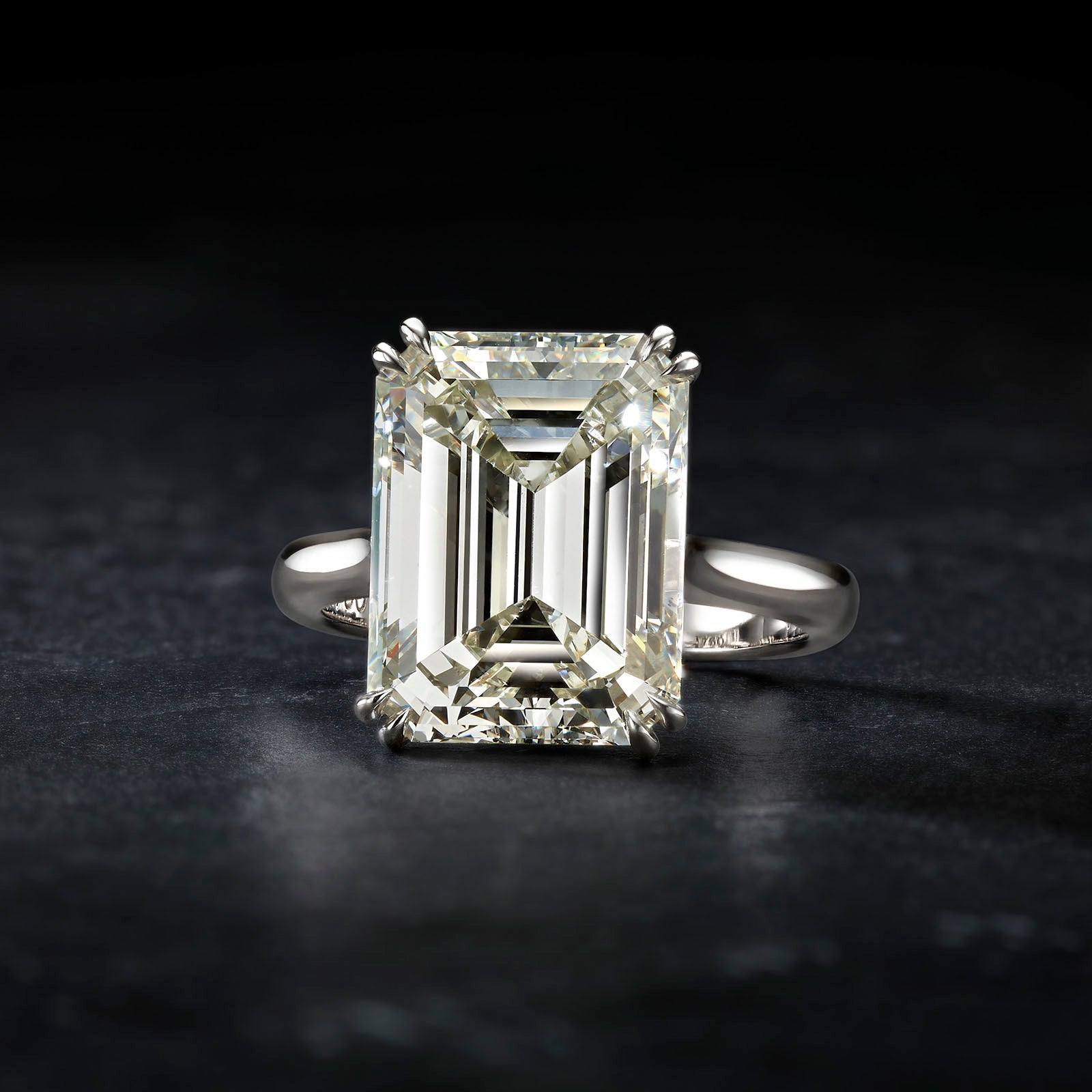 Emerald Cut Diamond Ring - 10.05ct TW