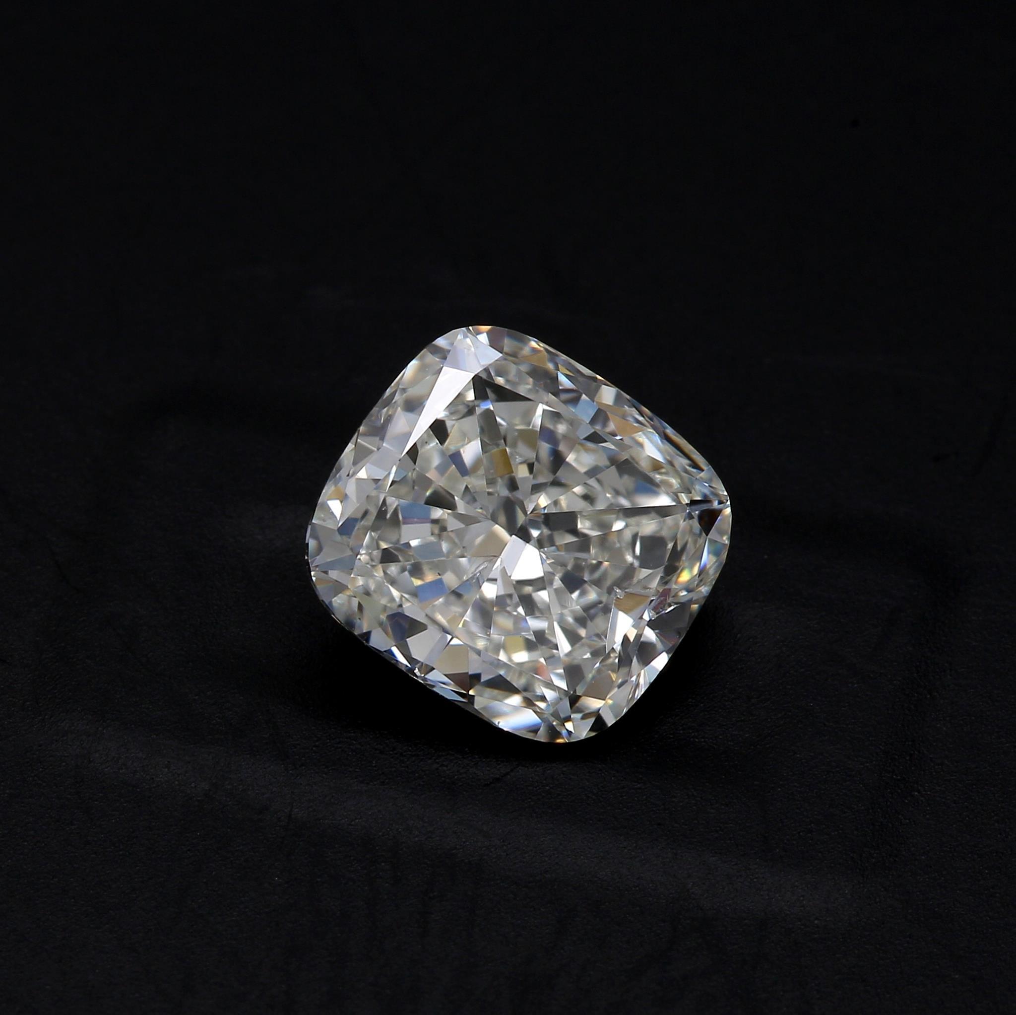 1.90 ct. Cushion Diamond H SI1 None GIA