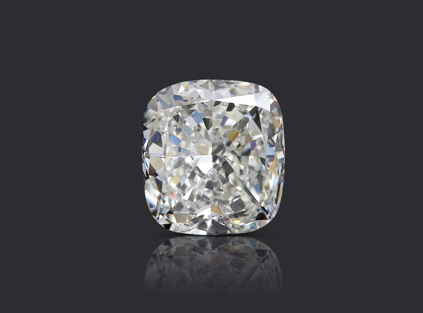 1.90 ct. Cushion Diamond H SI1 None GIA