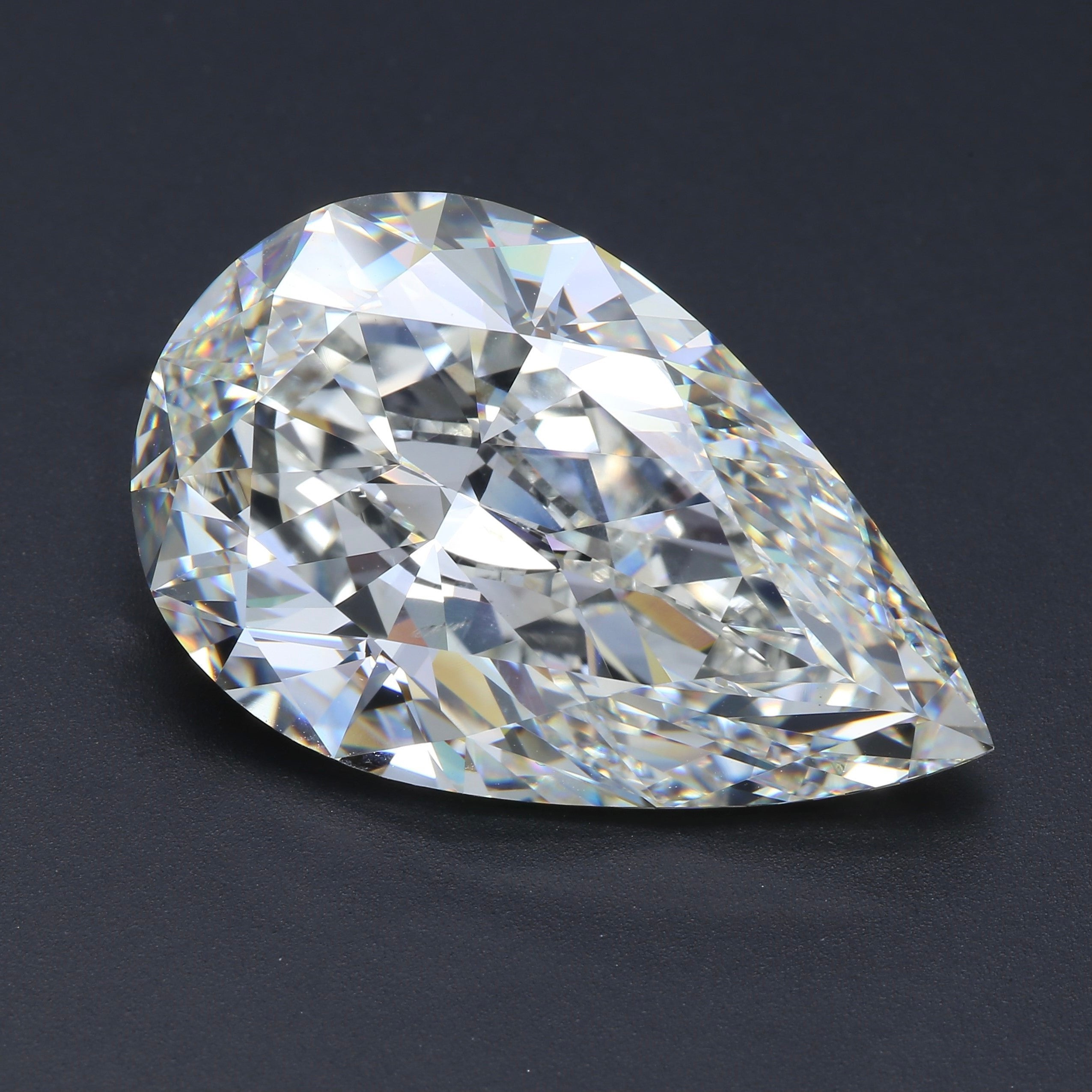 20.02 ct. Pear Shape Diamond I VS2 None GIA