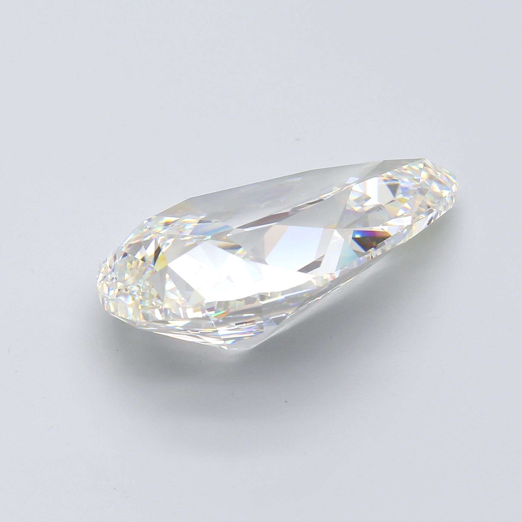 20.02 ct. Pear Shape Diamond I VS2 None GIA