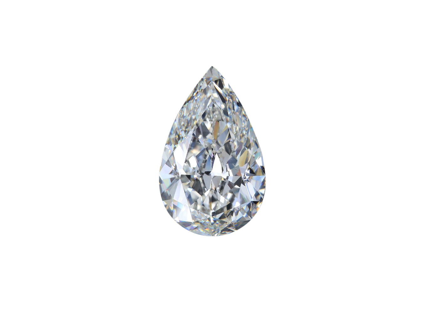 20.02 ct. Pear Shape Diamond I VS2 None GIA