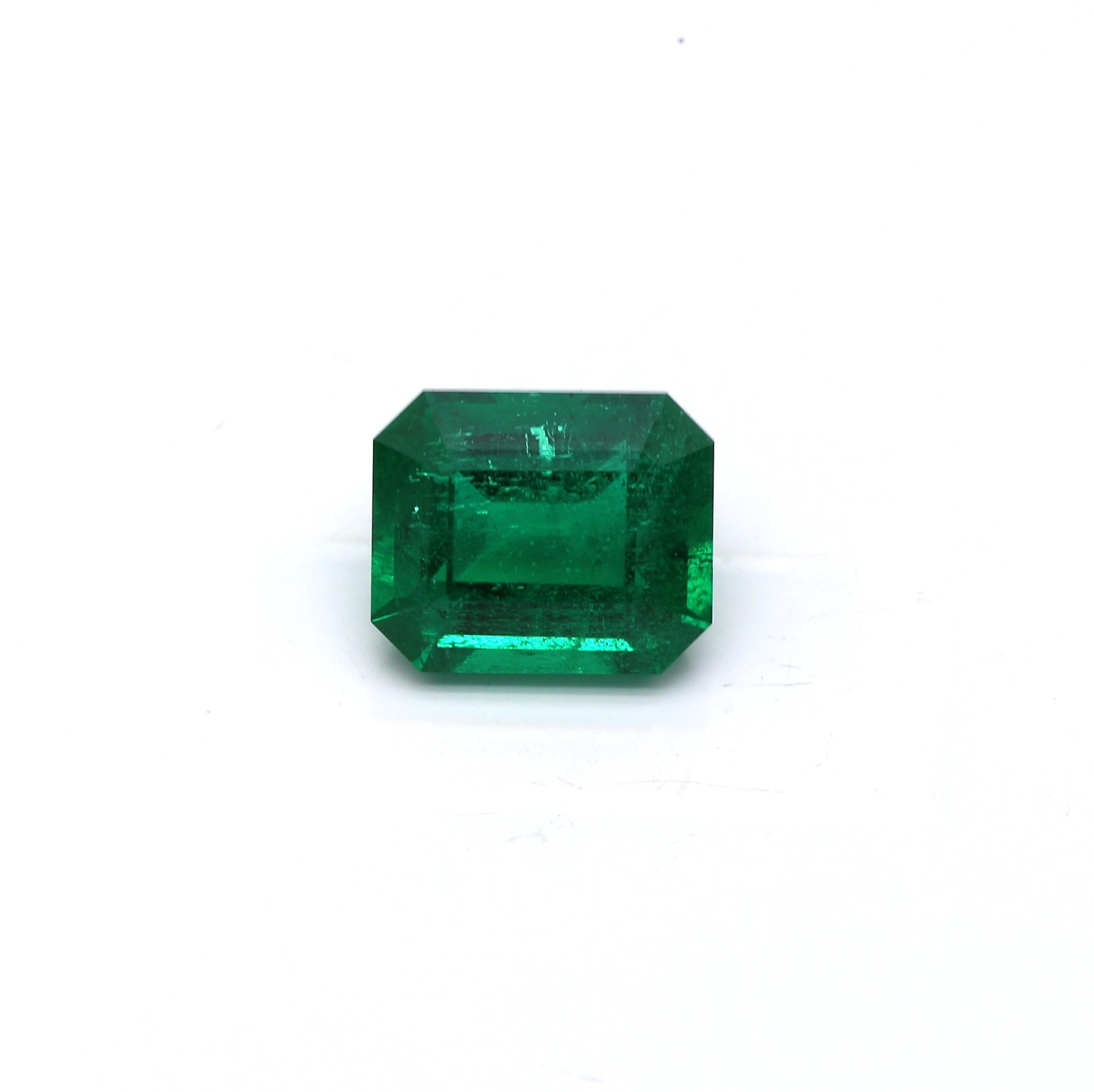 1.42 ct. Emerald GRS Minor