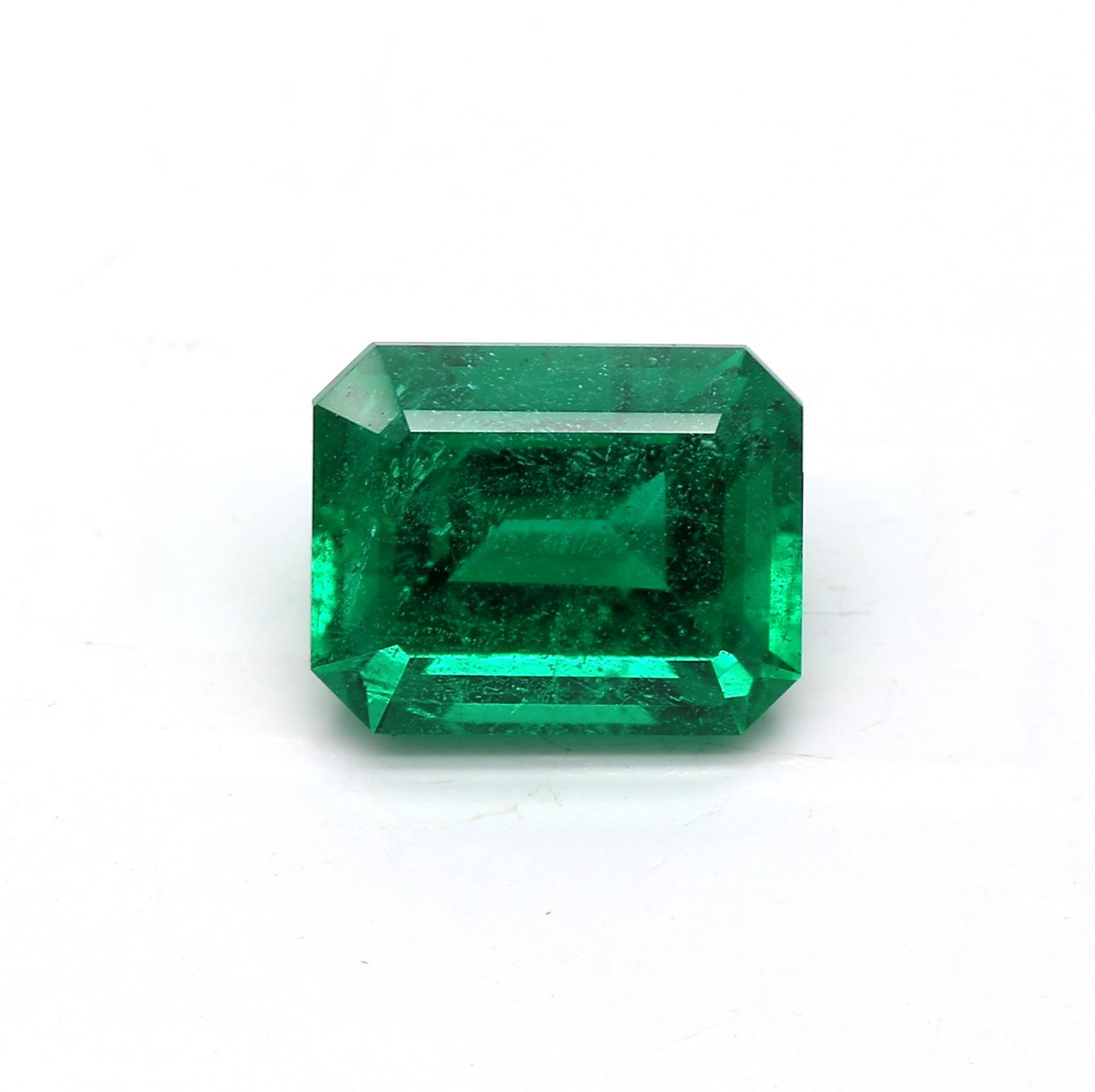 1.87 ct. Emerald GRS Insignificant