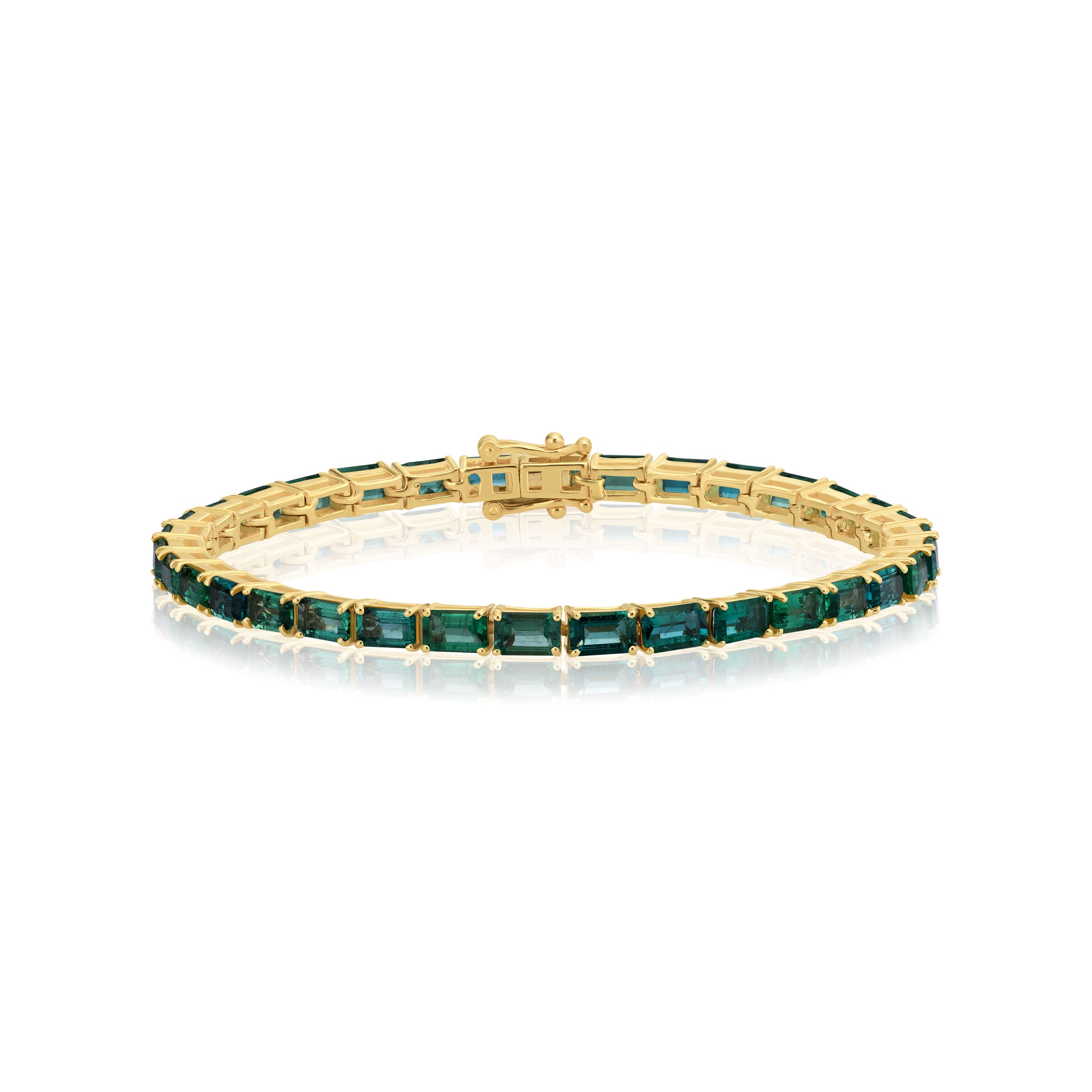 Emerald Tennis Bracelet - 9.56ct TW