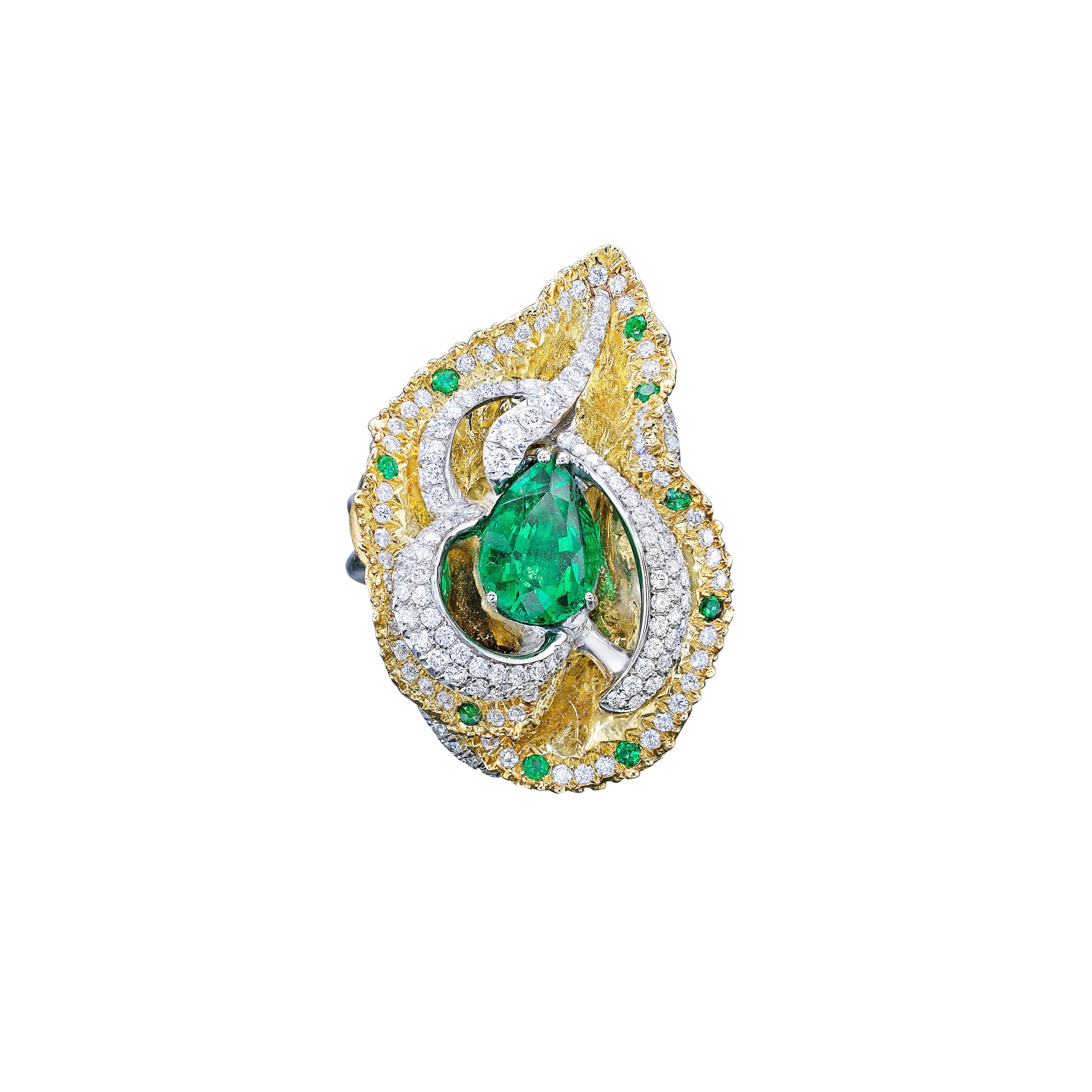 Designer Emerald Ring - 4.98ct TW