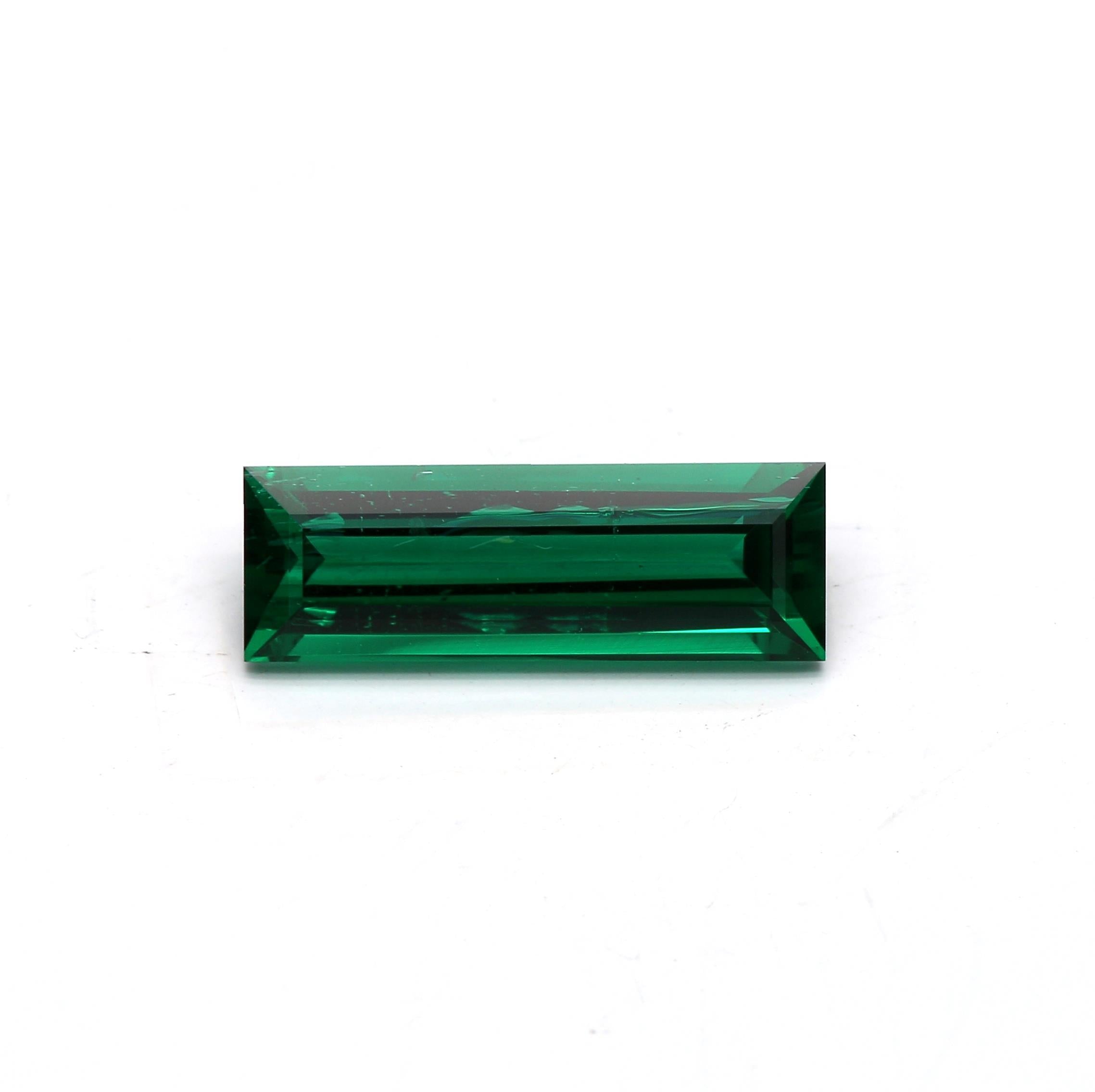 1.45 ct. Baguette Emerald GRS Minor