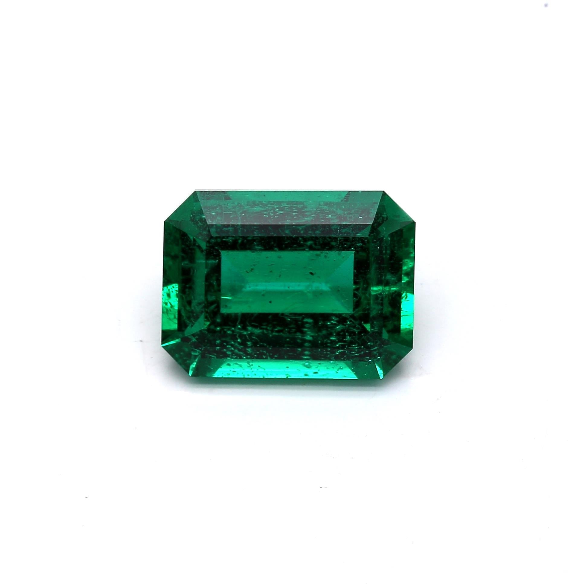 7.18 ct. Emerald AGL No Oil