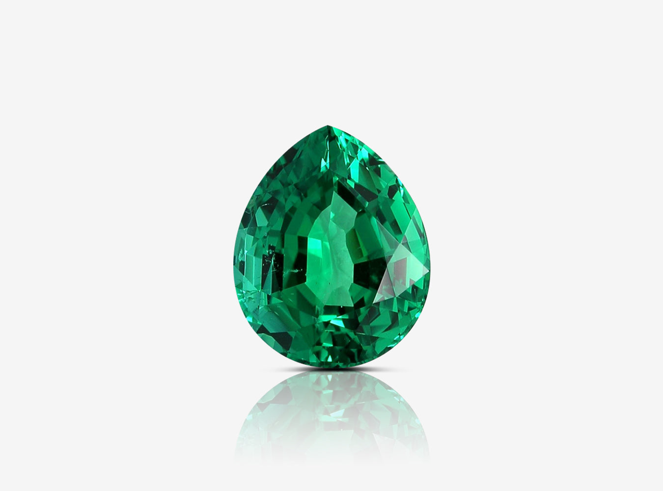 5.36 ct. Pear Shape Emerald AGL No Oil