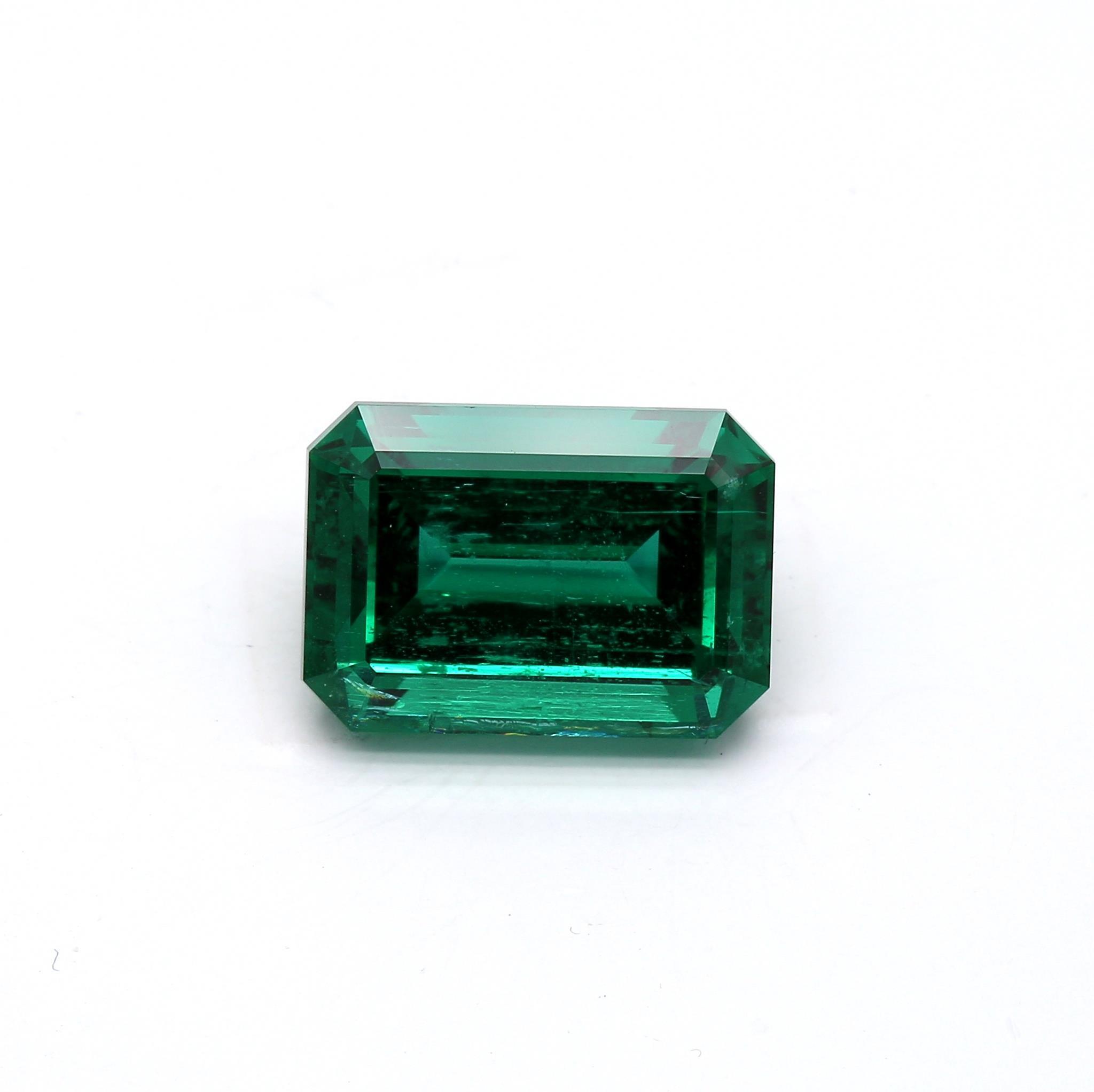 7.01 ct. Emerald AGL No Oil