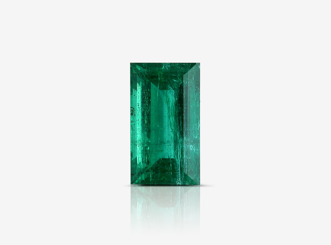 7.26 ct. Baguette Emerald GRS Minor