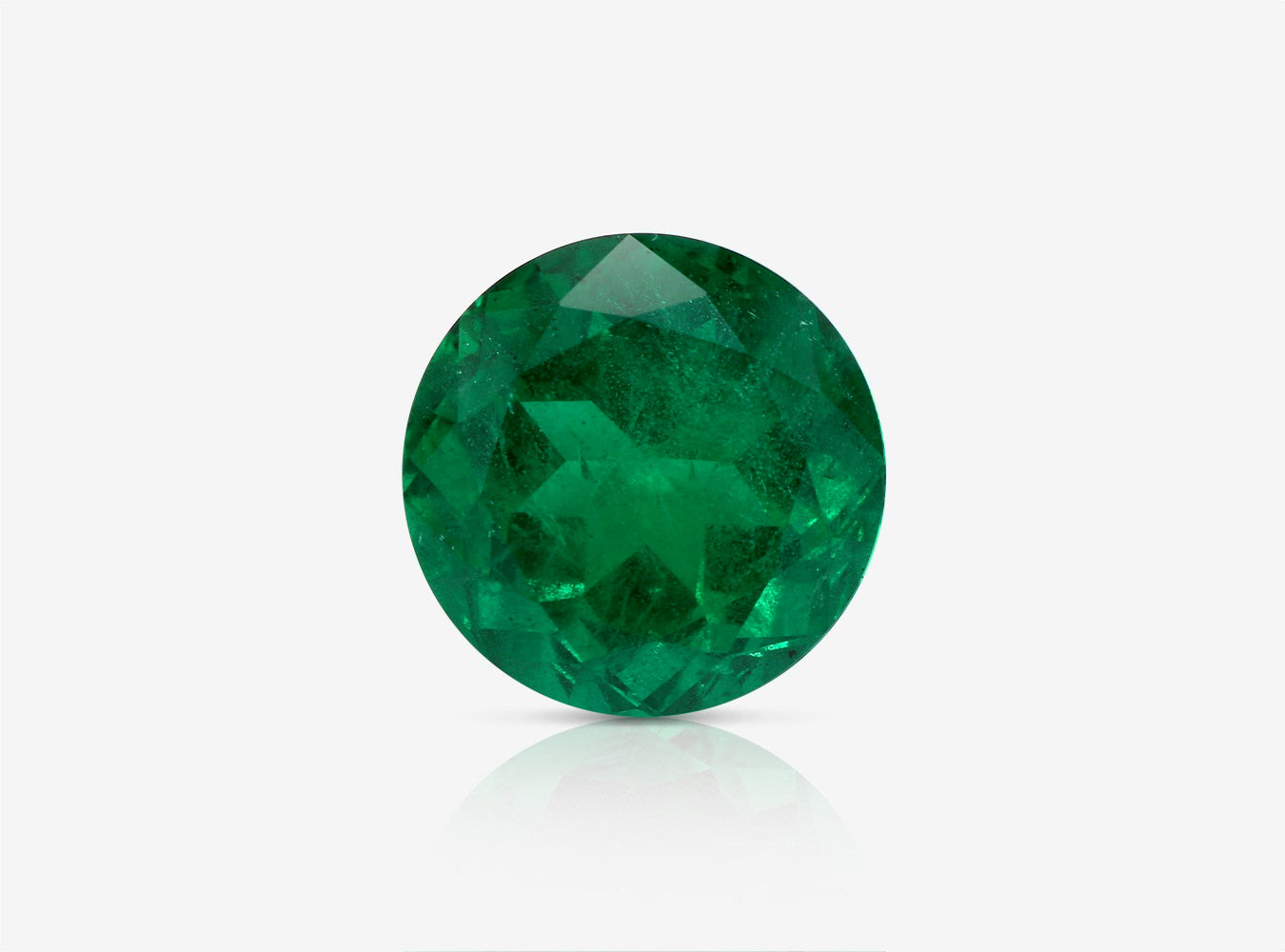 9.61 ct. Round Brilliant Emerald AGL Insignificant